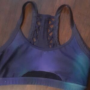 Forever 21 galaxy sports bra